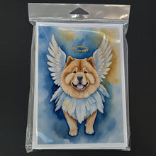 Load image into Gallery viewer, Chow Chow My Angel Greeting Cards - Blank Note Cards – 8-Pack of Artist-Designed Cards with Envelopes