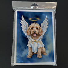 Load image into Gallery viewer, Cockapoo My Angel Greeting Cards - Blank Note Cards – 8-Pack of Artist-Designed Cards with Envelopes