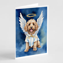 Load image into Gallery viewer, Cockapoo My Angel Greeting Cards - Blank Note Cards – 8-Pack of Artist-Designed Cards with Envelopes