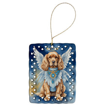 Load image into Gallery viewer, Cocker Spaniel My Angel Porcelain Ornament