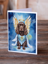 Load image into Gallery viewer, Cocker Spaniel My Angel Greeting Cards - Blank Note Cards – 8-Pack of Artist-Designed Cards with Envelopes