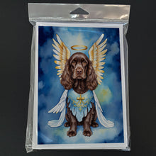 Load image into Gallery viewer, Cocker Spaniel My Angel Greeting Cards - Blank Note Cards – 8-Pack of Artist-Designed Cards with Envelopes