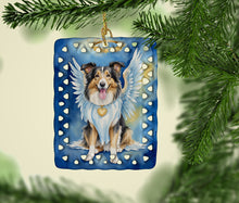 Load image into Gallery viewer, Collie My Angel Porcelain Ornament
