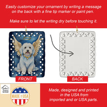 Load image into Gallery viewer, Coton de Tulear My Angel Porcelain Ornament