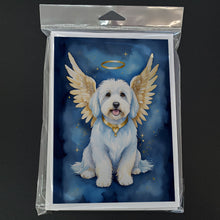 Load image into Gallery viewer, Coton de Tulear My Angel Greeting Cards - Blank Note Cards – 8-Pack of Artist-Designed Cards with Envelopes