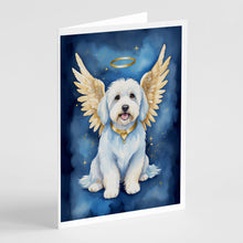 Load image into Gallery viewer, Coton de Tulear My Angel Greeting Cards - Blank Note Cards – 8-Pack of Artist-Designed Cards with Envelopes