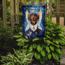 Load image into Gallery viewer, Dachshund My Angel Garden Flag – Memorial or Christmas Dog Angel Decor