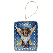 Load image into Gallery viewer, Dachshund My Angel Porcelain Ornament