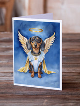 Load image into Gallery viewer, Dachshund My Angel Greeting Cards - Blank Note Cards – 8-Pack of Artist-Designed Cards with Envelopes