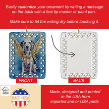 Load image into Gallery viewer, Dalmatian My Angel Porcelain Ornament