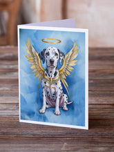 Load image into Gallery viewer, Dalmatian My Angel Greeting Cards - Blank Note Cards – 8-Pack of Artist-Designed Cards with Envelopes