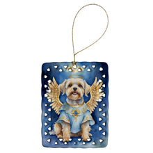 Load image into Gallery viewer, Dandie Dinmont Terrier My Angel Porcelain Ornament