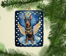 Load image into Gallery viewer, Doberman Pinscher My Angel Porcelain Ornament