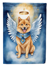 Load image into Gallery viewer, Finnish Spitz My Angel House Flag