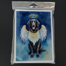 Load image into Gallery viewer, Flat-Coated Retriever My Angel Greeting Cards - Blank Note Cards – 8-Pack of Artist-Designed Cards with Envelopes