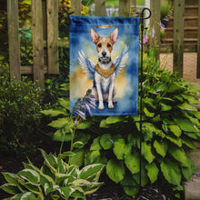 Load image into Gallery viewer, Fox Terrier My Angel Garden Flag – Memorial or Christmas Dog Angel Decor