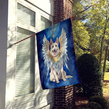 Load image into Gallery viewer, White German Shepherd My Angel House Flag