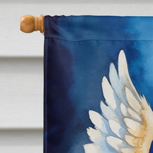 Load image into Gallery viewer, White German Shepherd My Angel House Flag