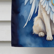Load image into Gallery viewer, White German Shepherd My Angel House Flag