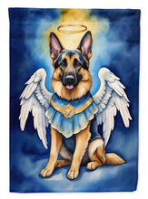 Load image into Gallery viewer, German Shepherd My Angel Garden Flag – Memorial or Christmas Dog Angel Decor