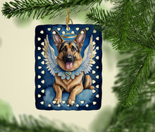 Load image into Gallery viewer, German Shepherd My Angel Porcelain Ornament