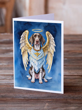 Load image into Gallery viewer, German Shorthaired Pointer My Angel Greeting Cards - Blank Note Cards – 8-Pack of Artist-Designed Cards with Envelopes