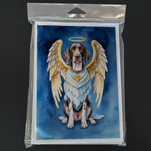 Load image into Gallery viewer, German Shorthaired Pointer My Angel Greeting Cards - Blank Note Cards – 8-Pack of Artist-Designed Cards with Envelopes