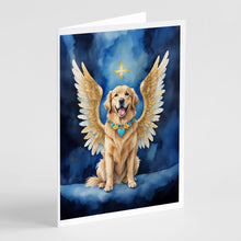 Load image into Gallery viewer, Golden Retriever My Angel Greeting Cards - Blank Note Cards – 8-Pack of Artist-Designed Cards with Envelopes