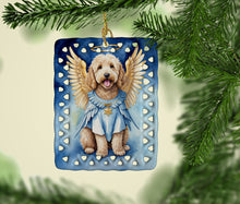 Load image into Gallery viewer, Goldendoodle My Angel Porcelain Ornament