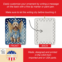 Load image into Gallery viewer, Goldendoodle My Angel Porcelain Ornament
