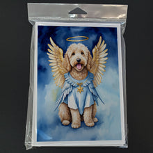 Load image into Gallery viewer, Goldendoodle My Angel Greeting Cards - Blank Note Cards – 8-Pack of Artist-Designed Cards with Envelopes