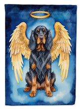 Load image into Gallery viewer, Gordon Setter My Angel Garden Flag – Memorial or Christmas Dog Angel Decor