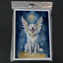 Load image into Gallery viewer, Great Pyrenees My Angel Greeting Cards - Blank Note Cards – 8-Pack of Artist-Designed Cards with Envelopes