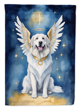 Load image into Gallery viewer, Great Pyrenees My Angel Garden Flag – Memorial or Christmas Dog Angel Decor