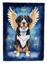 Load image into Gallery viewer, Greater Swiss Mountain Dog My Angel House Flag