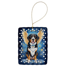 Load image into Gallery viewer, Greater Swiss Mountain Dog My Angel Porcelain Ornament