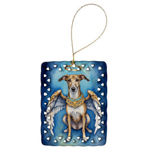 Load image into Gallery viewer, Greyhound My Angel Porcelain Ornament