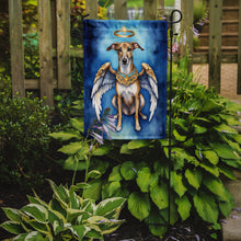 Load image into Gallery viewer, Greyhound My Angel Garden Flag – Memorial or Christmas Dog Angel Decor
