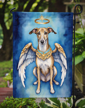 Load image into Gallery viewer, Greyhound My Angel Garden Flag – Memorial or Christmas Dog Angel Decor