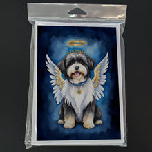 Load image into Gallery viewer, Havanese My Angel Greeting Cards - Blank Note Cards – 8-Pack of Artist-Designed Cards with Envelopes