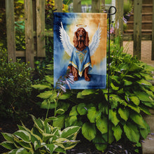Load image into Gallery viewer, Irish Setter My Angel Garden Flag – Memorial or Christmas Dog Angel Decor