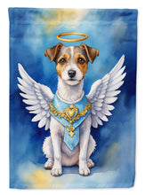 Load image into Gallery viewer, Jack Russell Terrier My Angel Garden Flag – Memorial or Christmas Dog Angel Decor