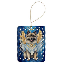 Load image into Gallery viewer, Keeshond My Angel Porcelain Ornament
