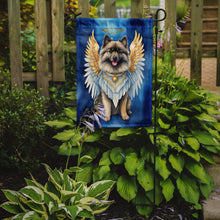 Load image into Gallery viewer, Keeshond My Angel Garden Flag – Memorial or Christmas Dog Angel Decor