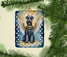 Load image into Gallery viewer, Kerry Blue Terrier My Angel Porcelain Ornament