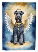 Load image into Gallery viewer, Kerry Blue Terrier My Angel Garden Flag – Memorial or Christmas Dog Angel Decor