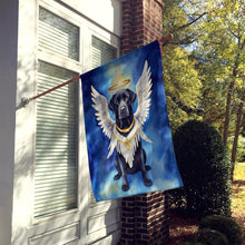 Load image into Gallery viewer, Black Labrador Retriever My Angel House Flag