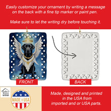 Load image into Gallery viewer, Black Labrador Retriever My Angel Porcelain Ornament