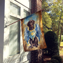 Load image into Gallery viewer, Chocolate Labrador Retriever My Angel House Flag