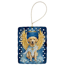 Load image into Gallery viewer, Yellow Chocolate Labrador Retriever My Angel Porcelain Ornament